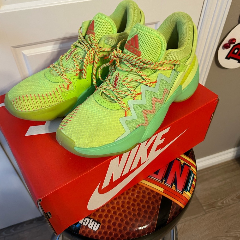Nike Kids Lime Green Athletic Shoes